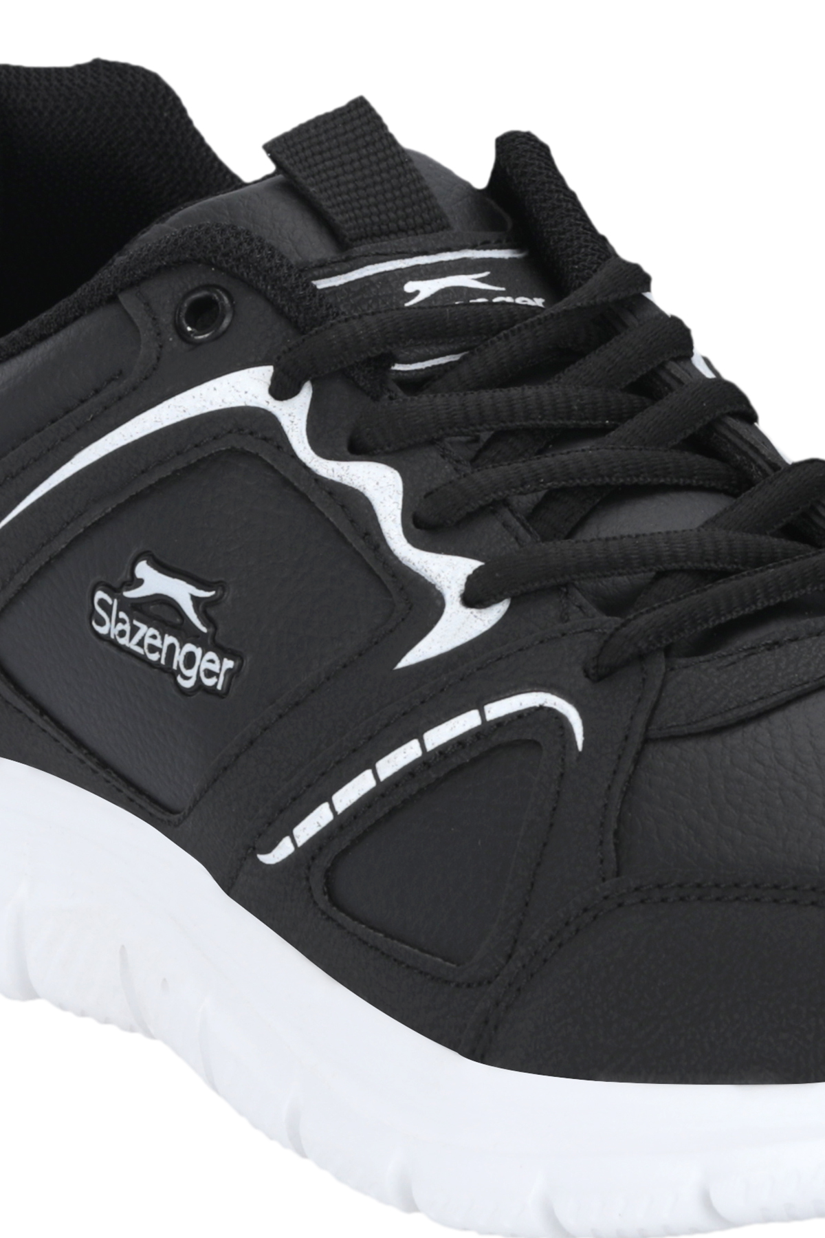 SLAZENGER CIRELLI Erkek Siyah / Beyaz Koşu & Yürüyüş Spor Ayakkabısı görsel 4