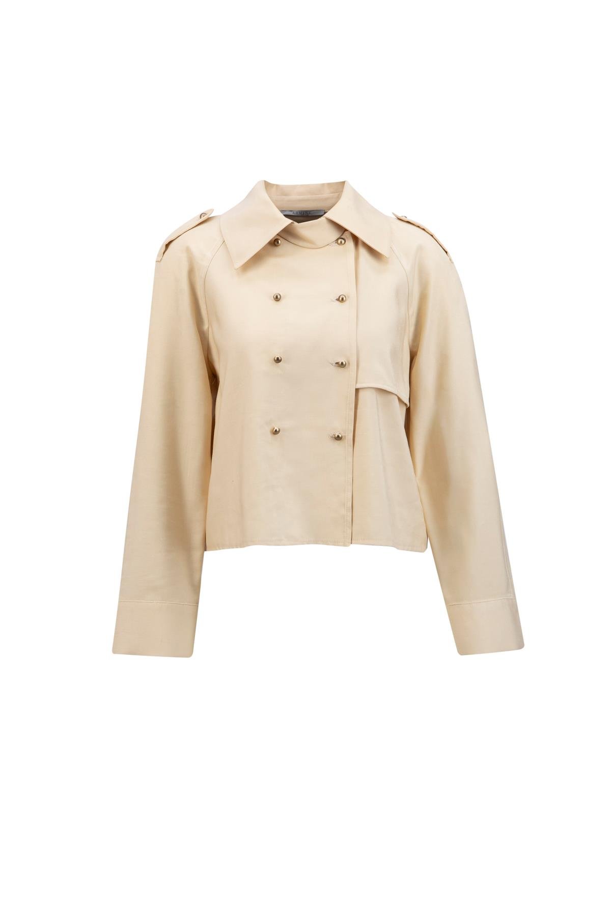 ARMİNE Trench Ceket 24K3604 Aytaşı görsel 3
