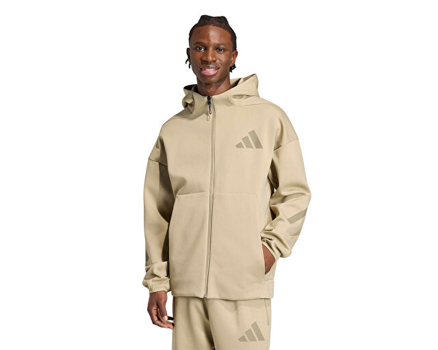 Adidas M Z.N.E. Fz Erkek Günlük Ceket KE4682 Haki
