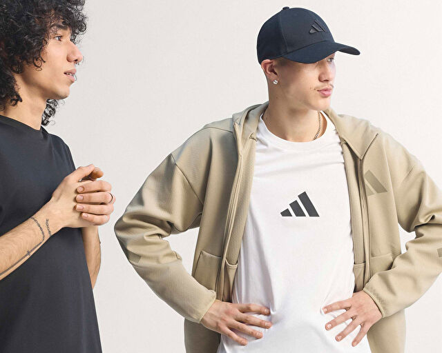 Adidas M Z.N.E. Fz Erkek Günlük Ceket KE4682 Haki görsel 4