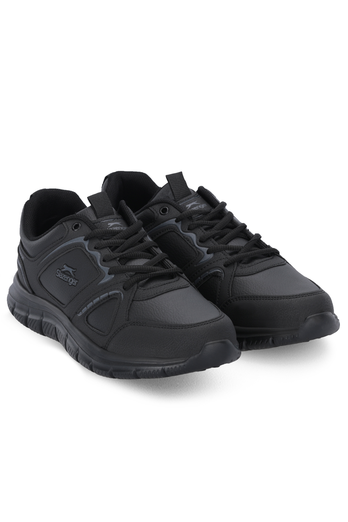 SLAZENGER CIRELLI Erkek Siyah / Koyu Gri Koşu & Yürüyüş Spor Ayakkabısı görsel 2