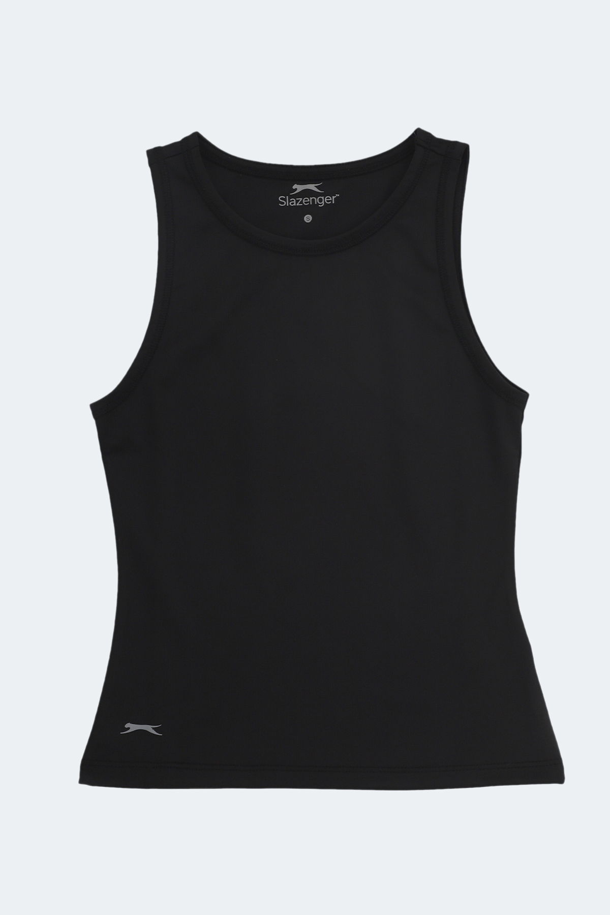 SLAZENGER VATIK I 2 Lİ SET Kadın Slim Fit Siyah - Gri Atlet görsel 2