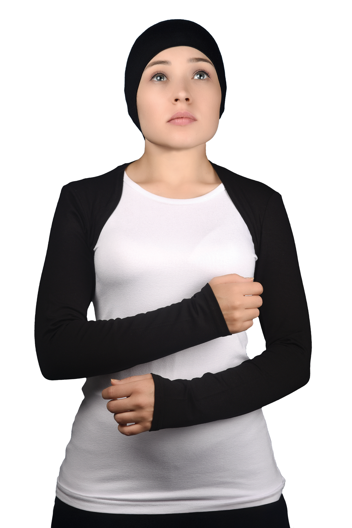 Altobeh Uzun Kollu Tesettür Bolero görsel 2
