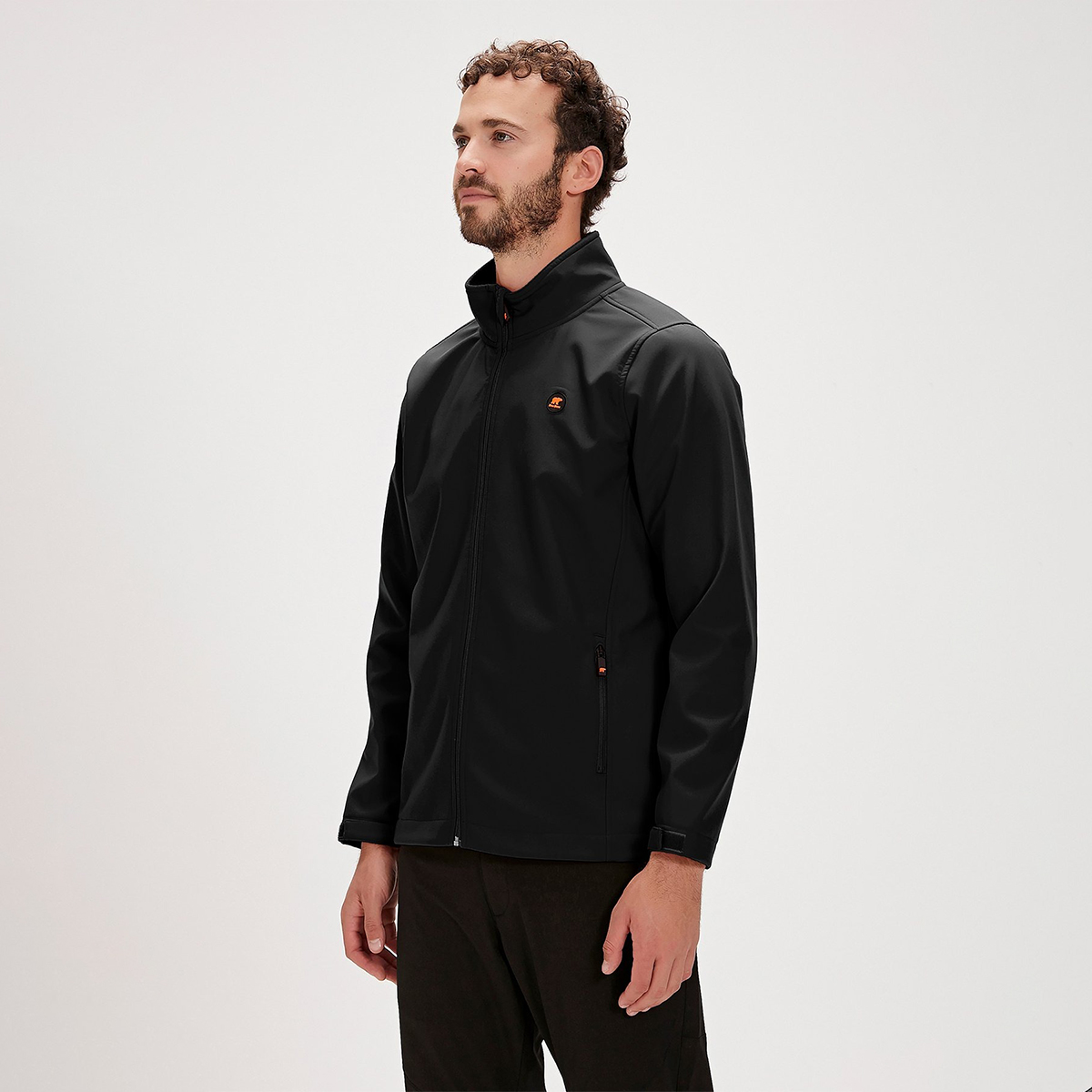 Bad Bear Conch Softshell Erkek Siyah Ceket görsel 2