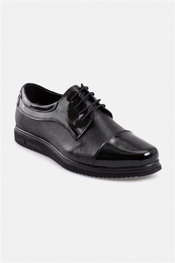 Süvari Siyah Casual Ayakkabı görsel 4