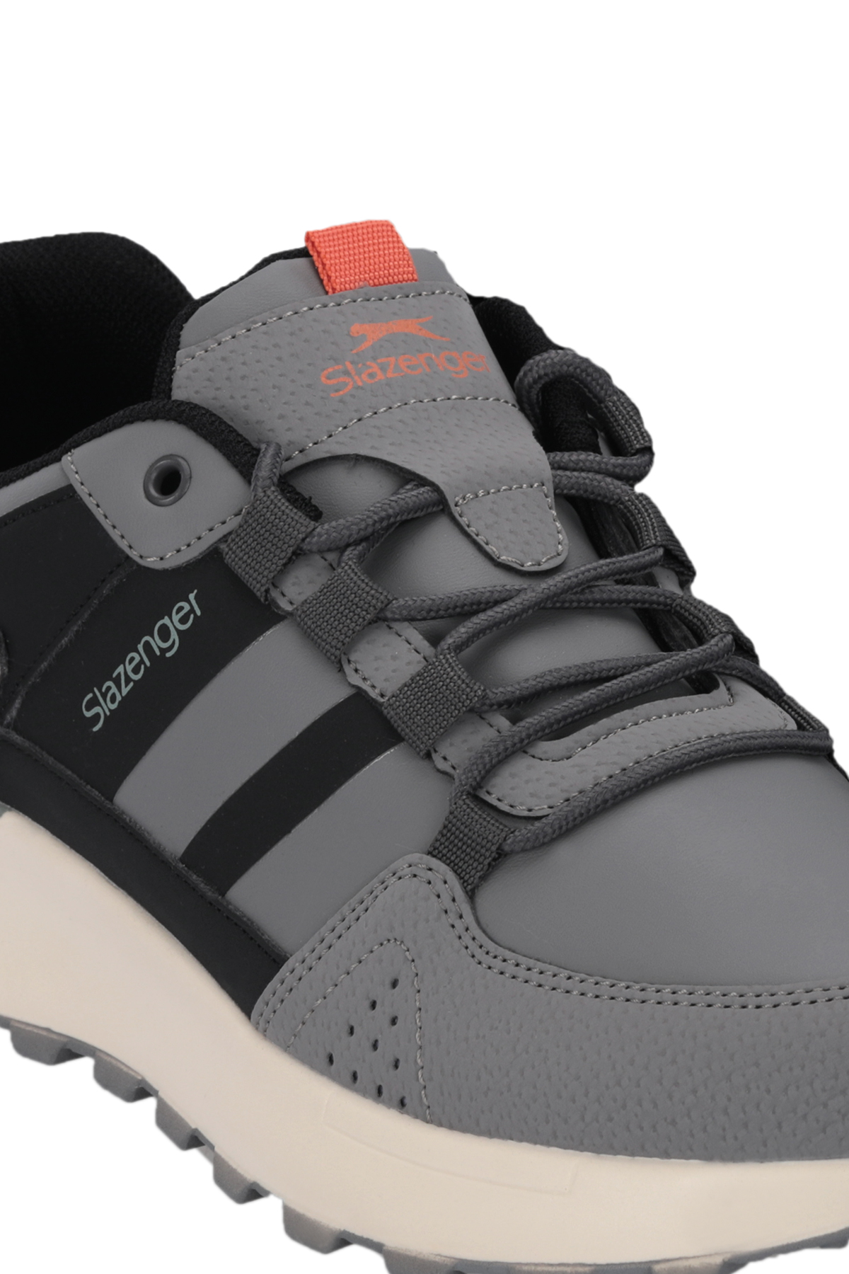 SLAZENGER FINALE I Erkek Koyu Gri Koşu & Yürüyüş Spor Ayakkabısı görsel 4