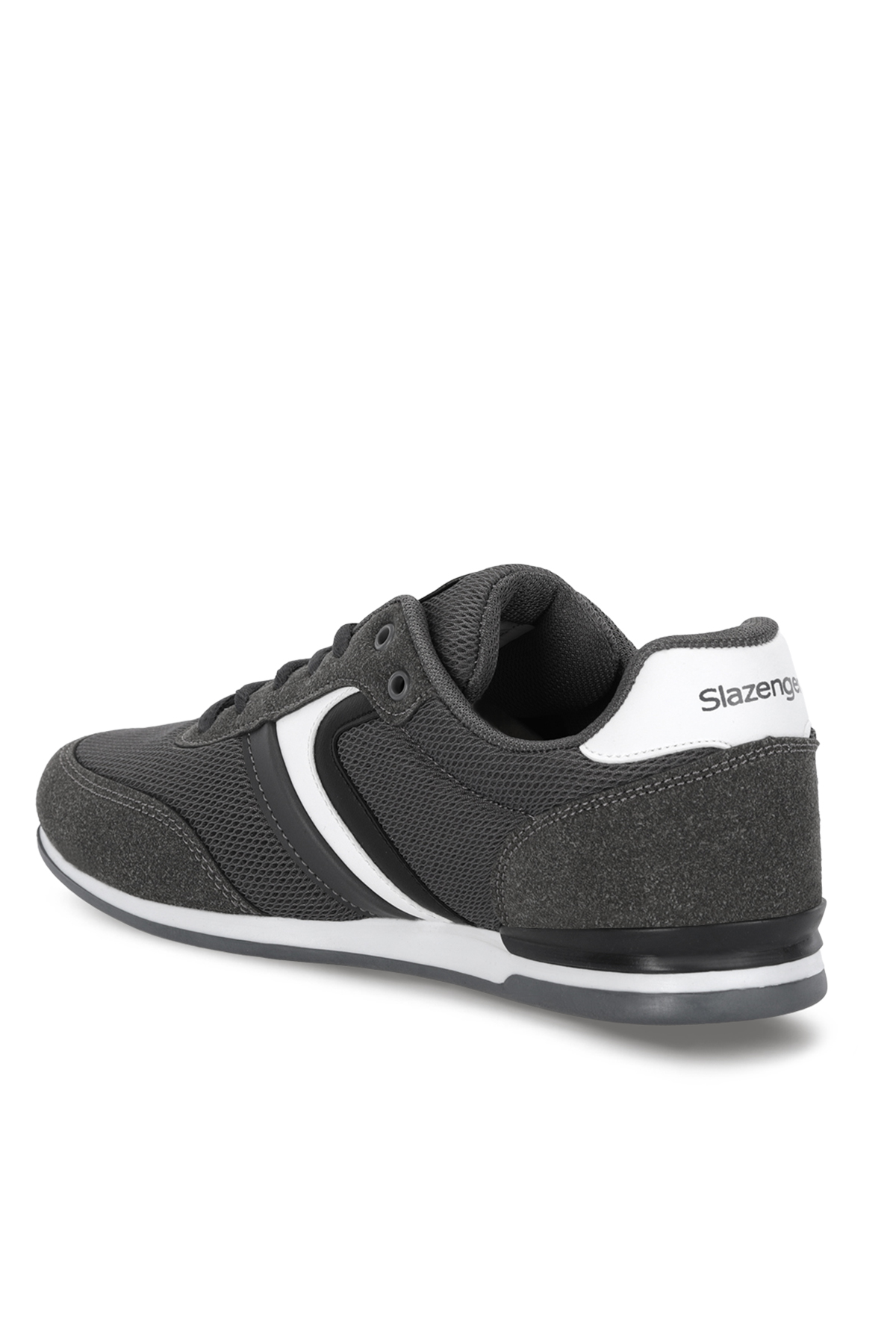 SLAZENGER OVERMAN I Erkek Koyu Gri Günlük Spor Ayakkabısı görsel 3