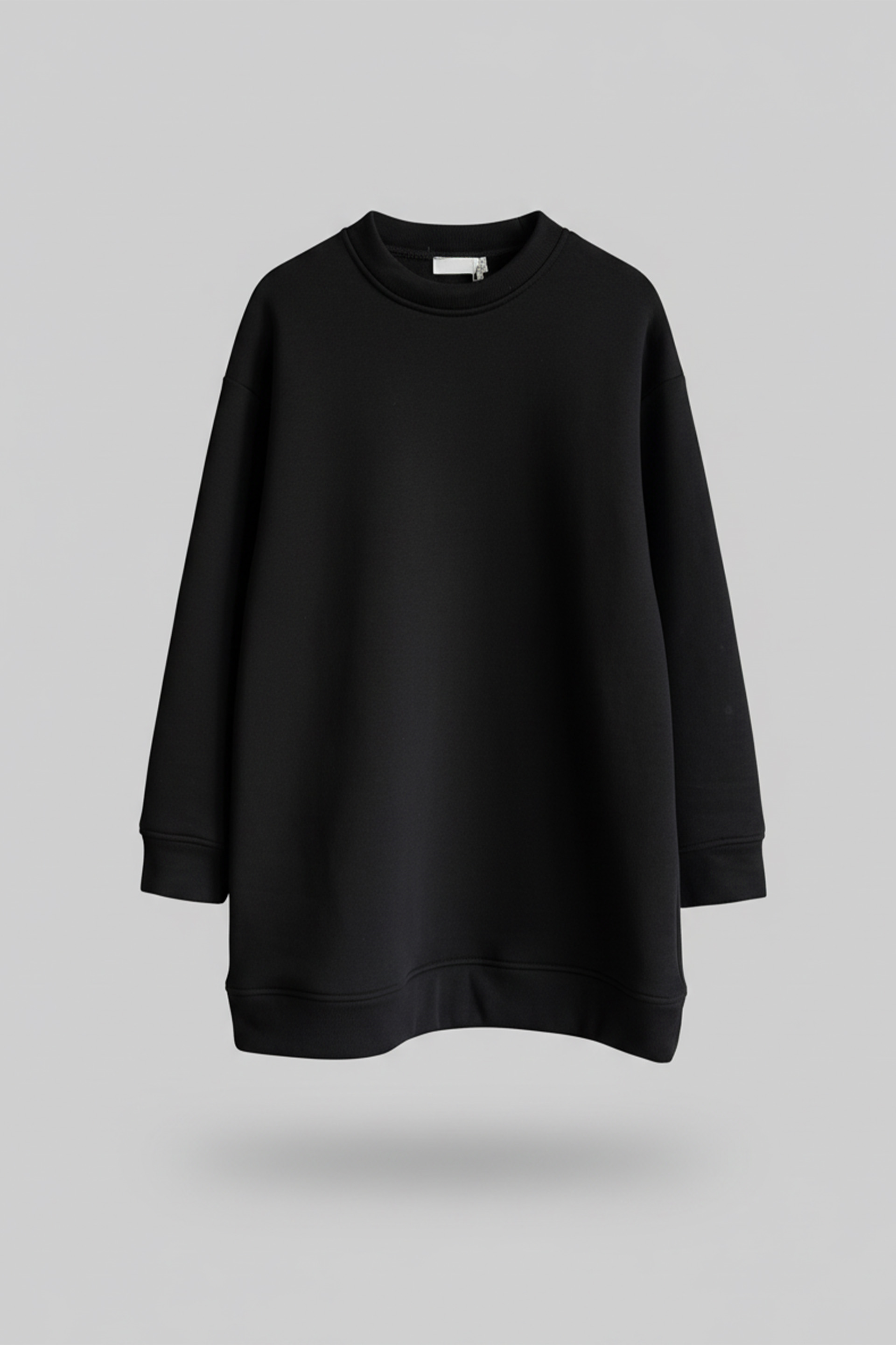 ALLDAY Siyah-Bisiklet Yaka Sweatshirt görsel 4