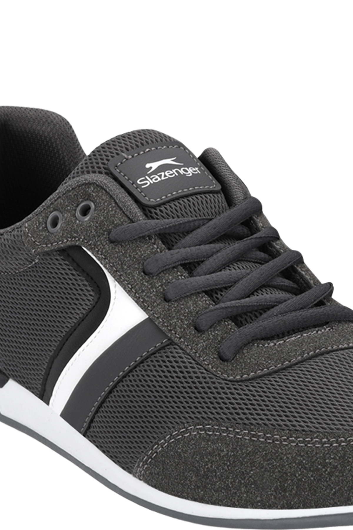 SLAZENGER OVERMAN I Erkek Koyu Gri Günlük Spor Ayakkabısı görsel 4