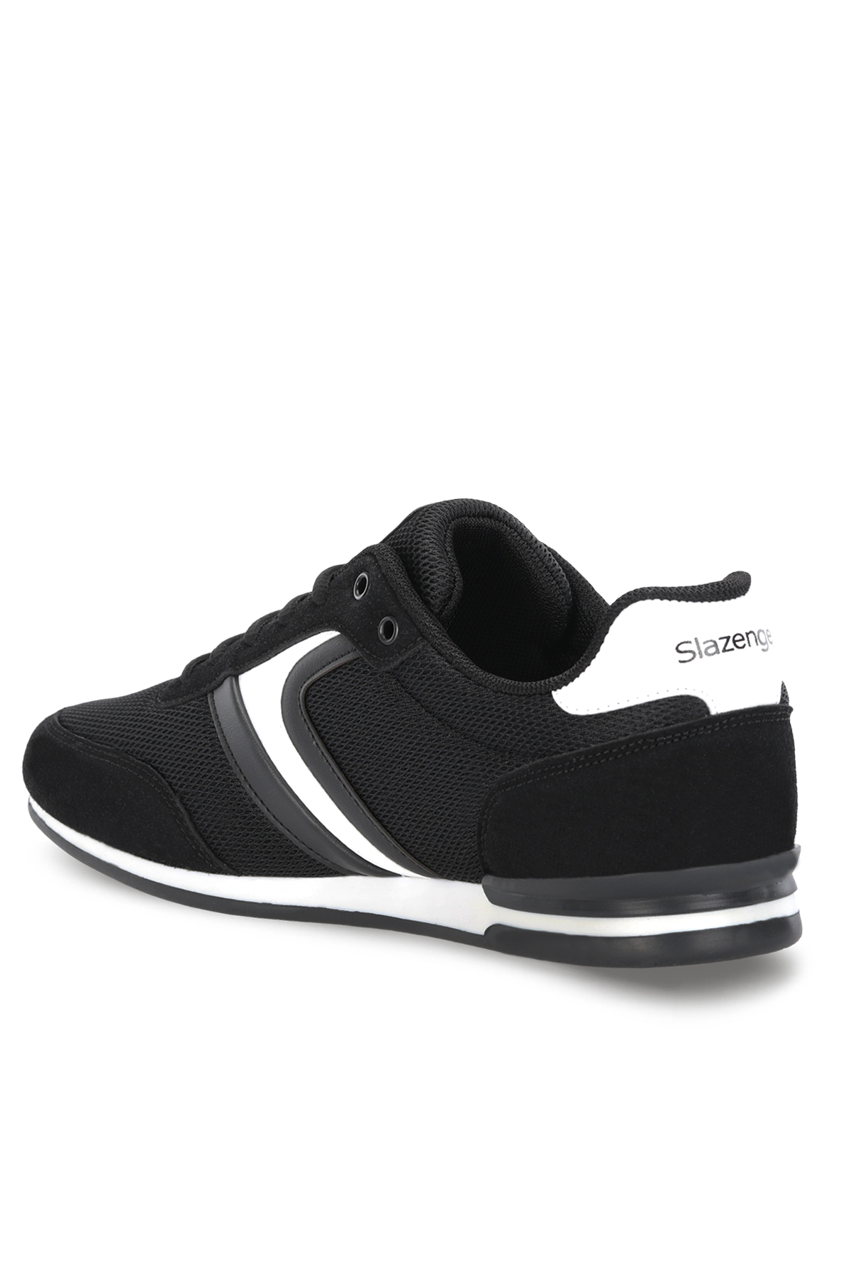 SLAZENGER OVERMAN I Erkek Siyah / Beyaz Günlük Spor Ayakkabısı görsel 3