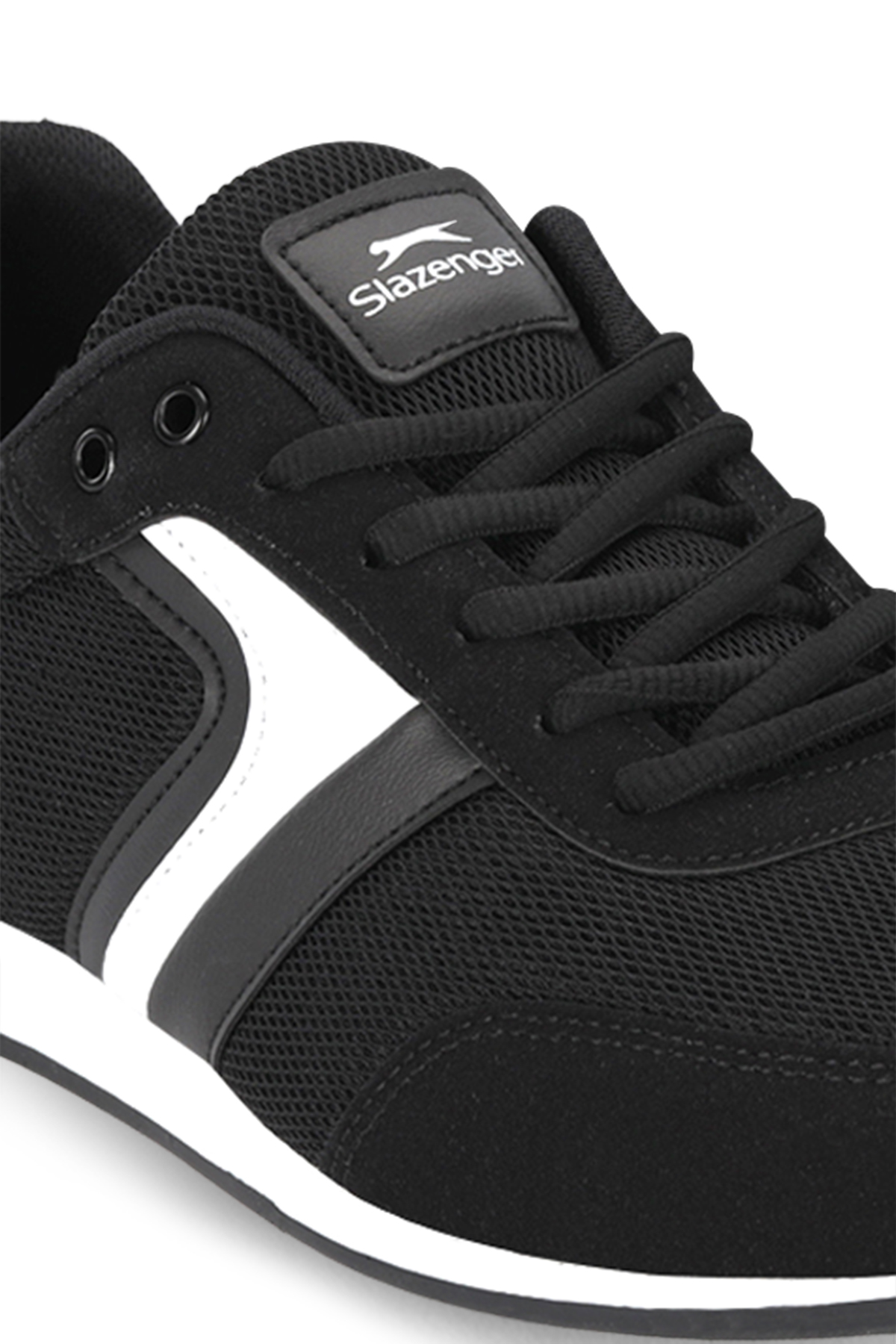SLAZENGER OVERMAN I Erkek Siyah / Beyaz Günlük Spor Ayakkabısı görsel 4