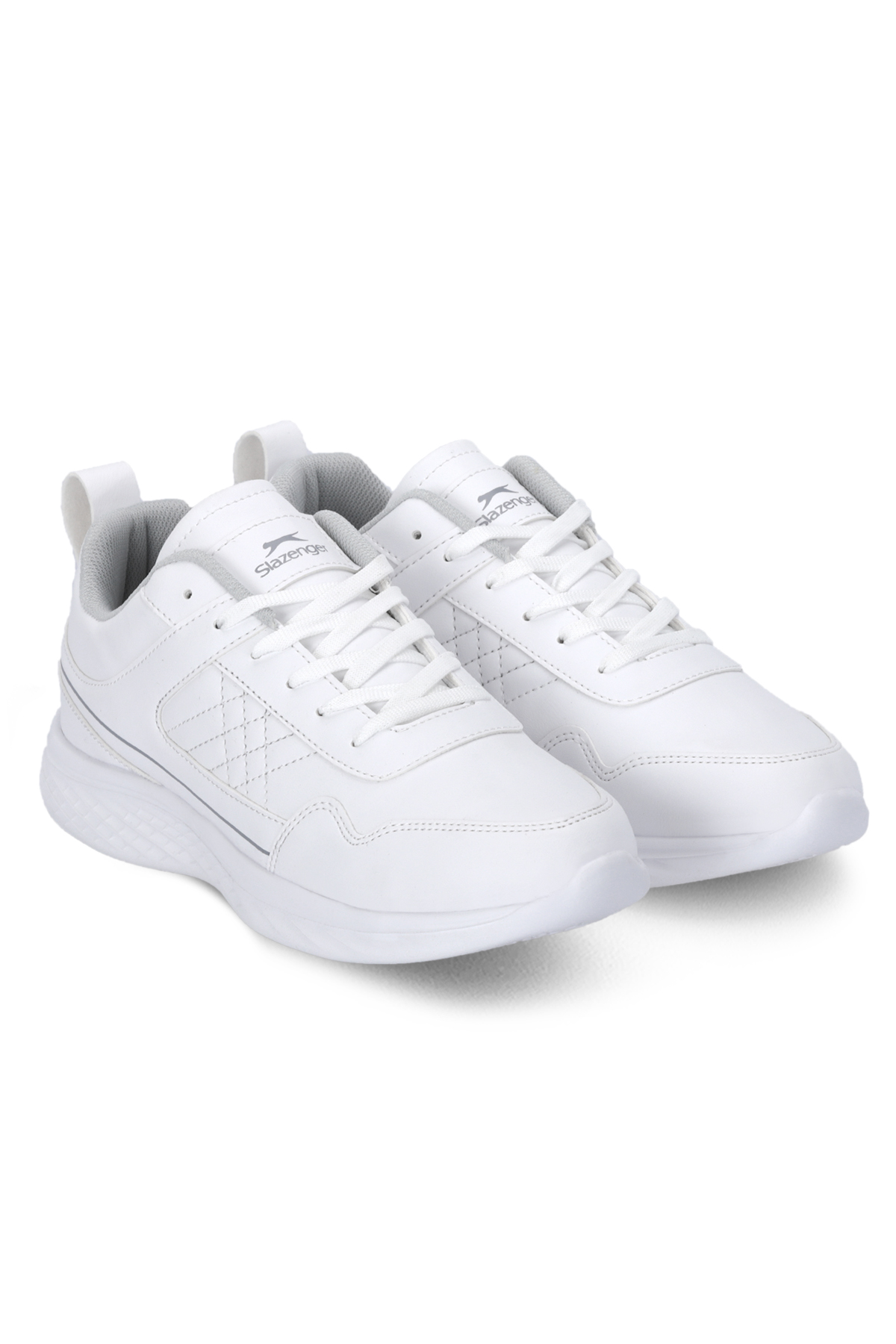 SLAZENGER IVEXO I Erkek Beyaz / Gri Koşu & Yürüyüş Spor Ayakkabısı görsel 2