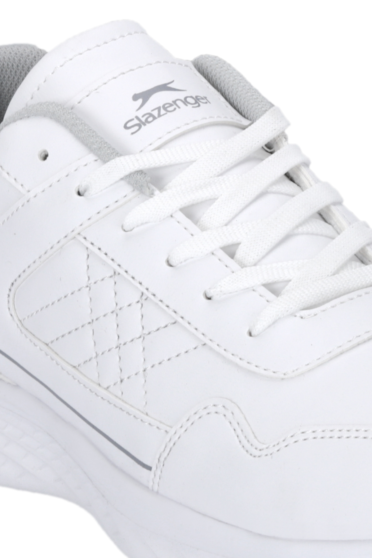 SLAZENGER IVEXO I Erkek Beyaz / Gri Koşu & Yürüyüş Spor Ayakkabısı görsel 4