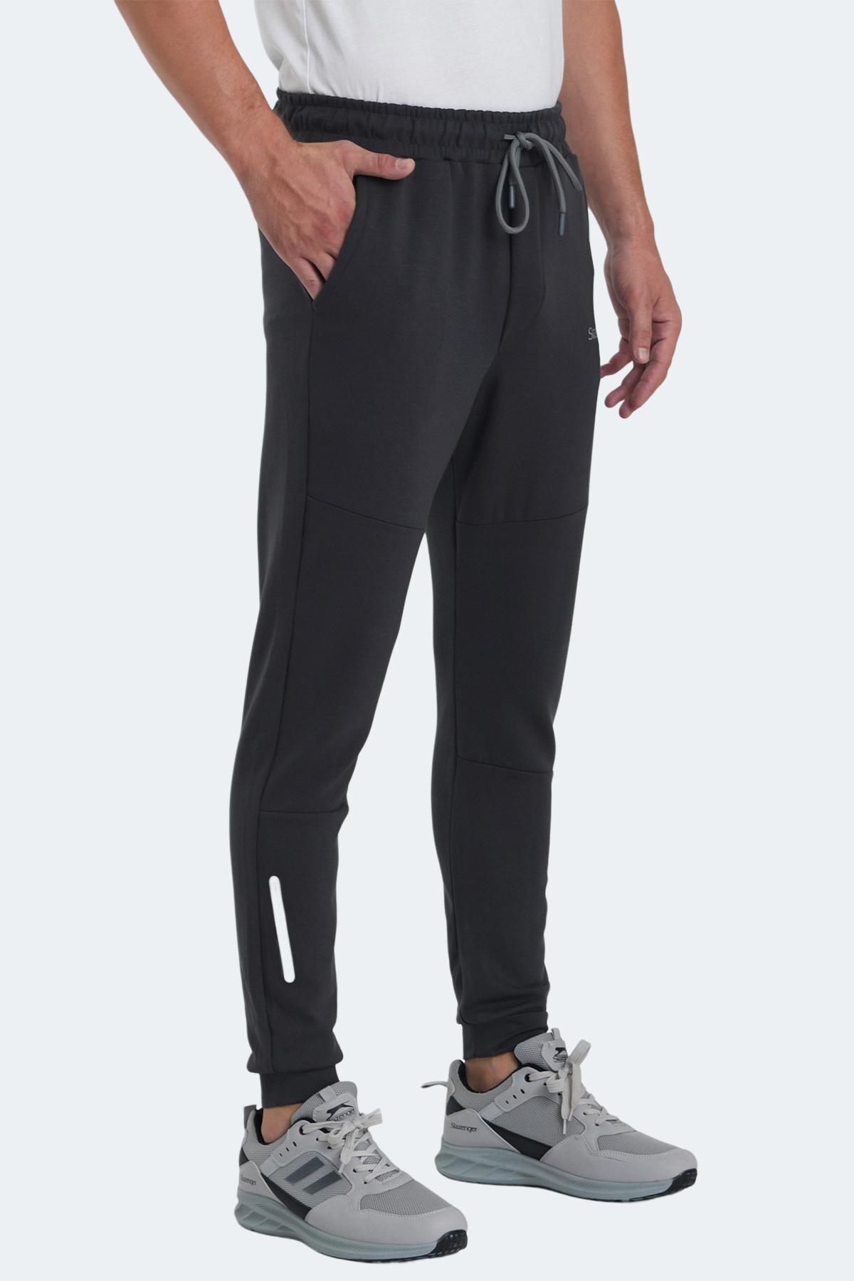 SLAZENGER KOX I Erkek Jogger Eşofman Altı Koyu Gri görsel 3