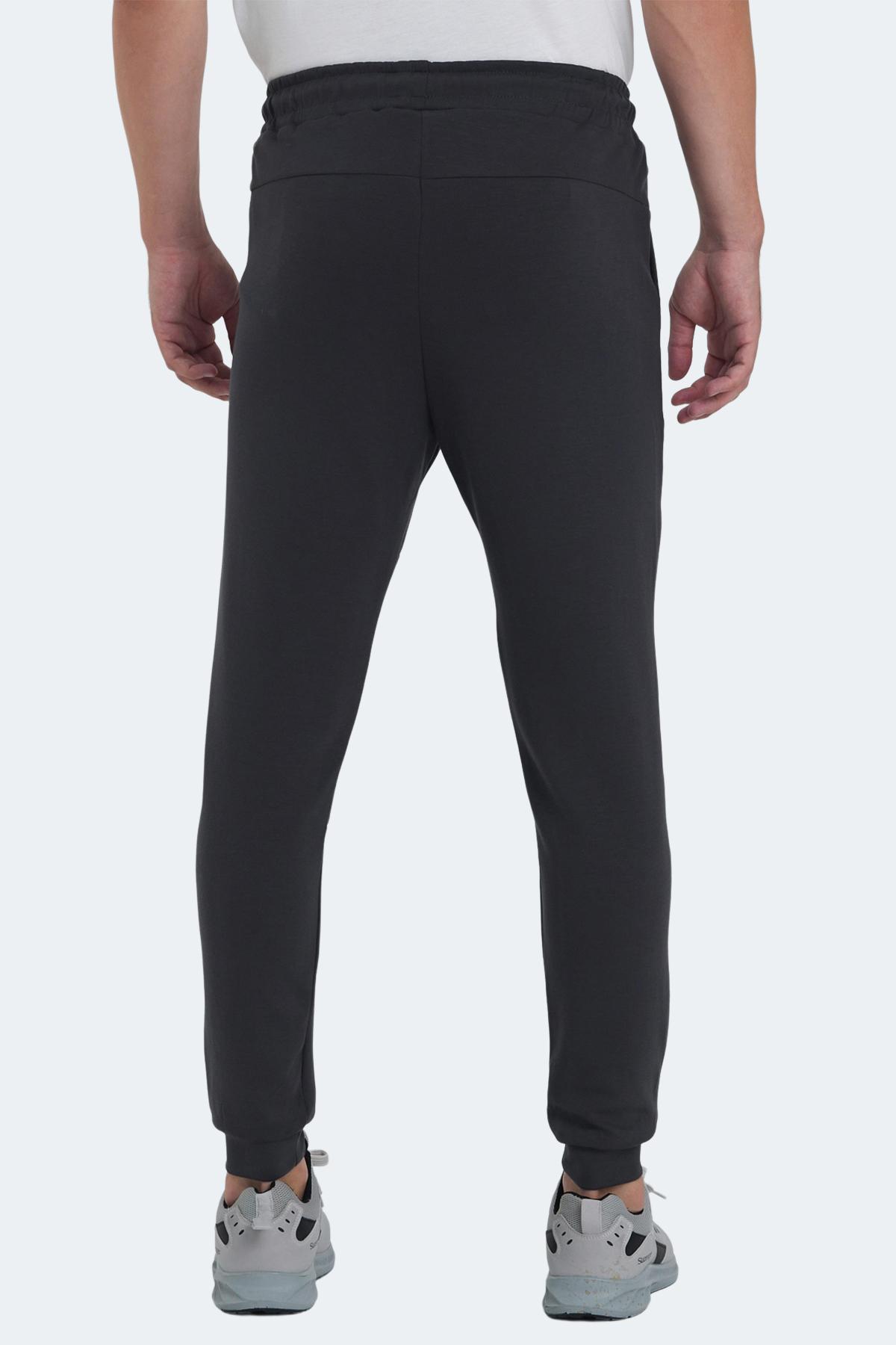 SLAZENGER KOX I Erkek Jogger Eşofman Altı Koyu Gri görsel 5