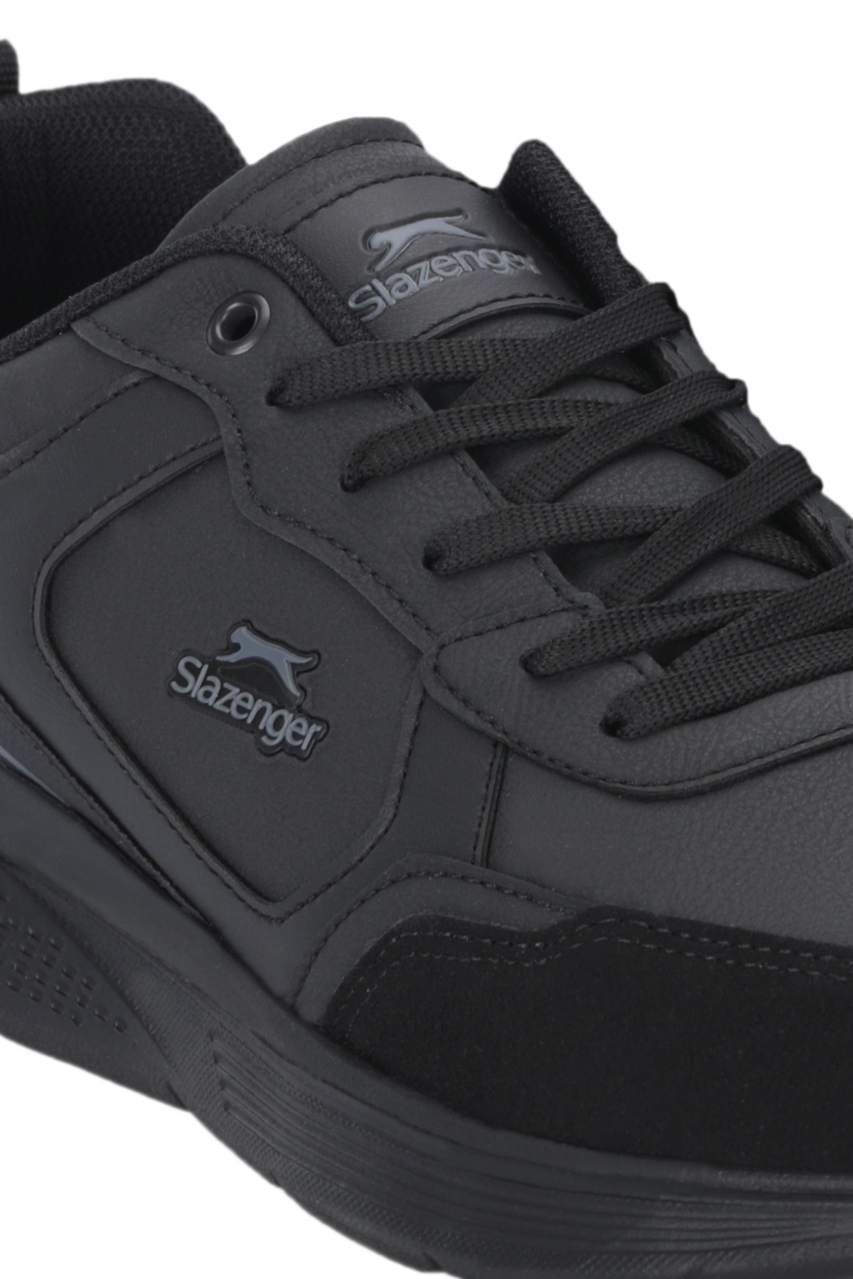 SLAZENGER INDOL I Erkek Siyah / Siyah Koşu & Yürüyüş Spor Ayakkabısı görsel 4