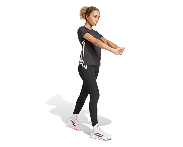 Adidas Adizero 1/1 L W Kadın Koşu Taytı JI5656 Siyah görsel 6