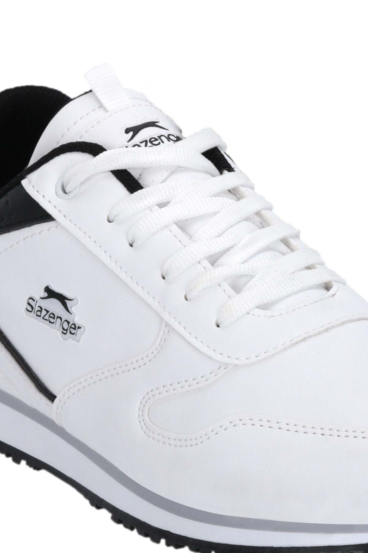 SLAZENGER ICORE I Erkek Beyaz / Siyah Günlük Spor Ayakkabısı görsel 4