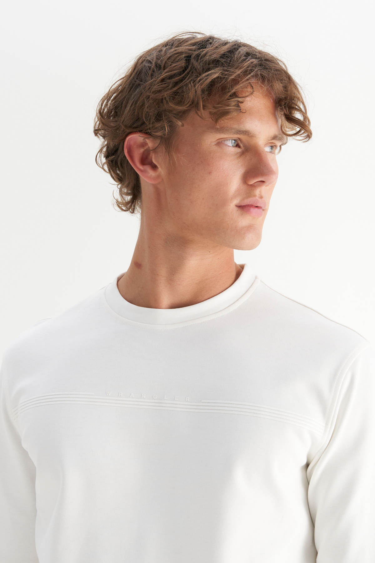 Wrangler Pamuklu Regular Fit Bisiklet Yaka Sweatshirt görsel 4