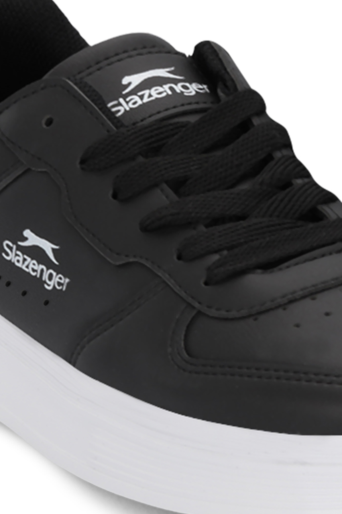 SLAZENGER CUPRA I Kadın Siyah / Beyaz Günlük Spor Ayakkabısı görsel 4