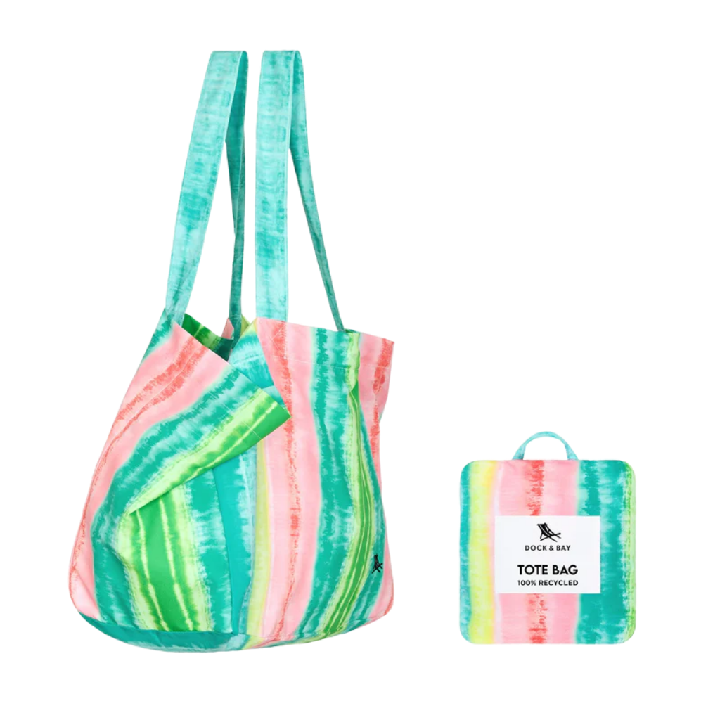 Dock & Bay Dock And Bay Katlanabilir Çanta Design Watermelon Sugar