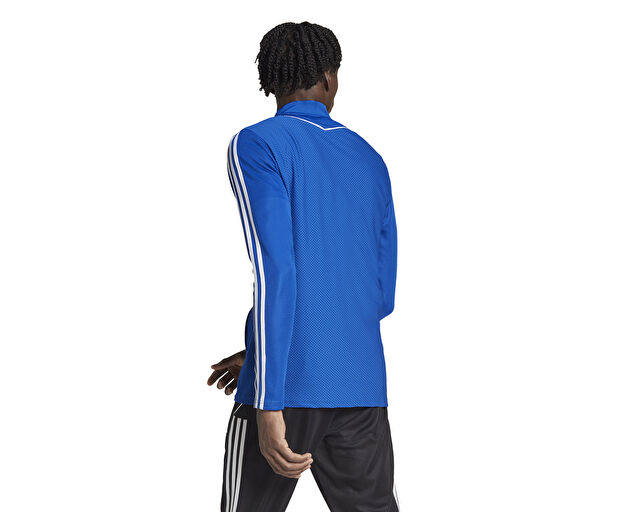 Adidas Tiro23 L Tr Jkt Erkek Futbol Antrenman Ceketi HS3505 Mavi görsel 2