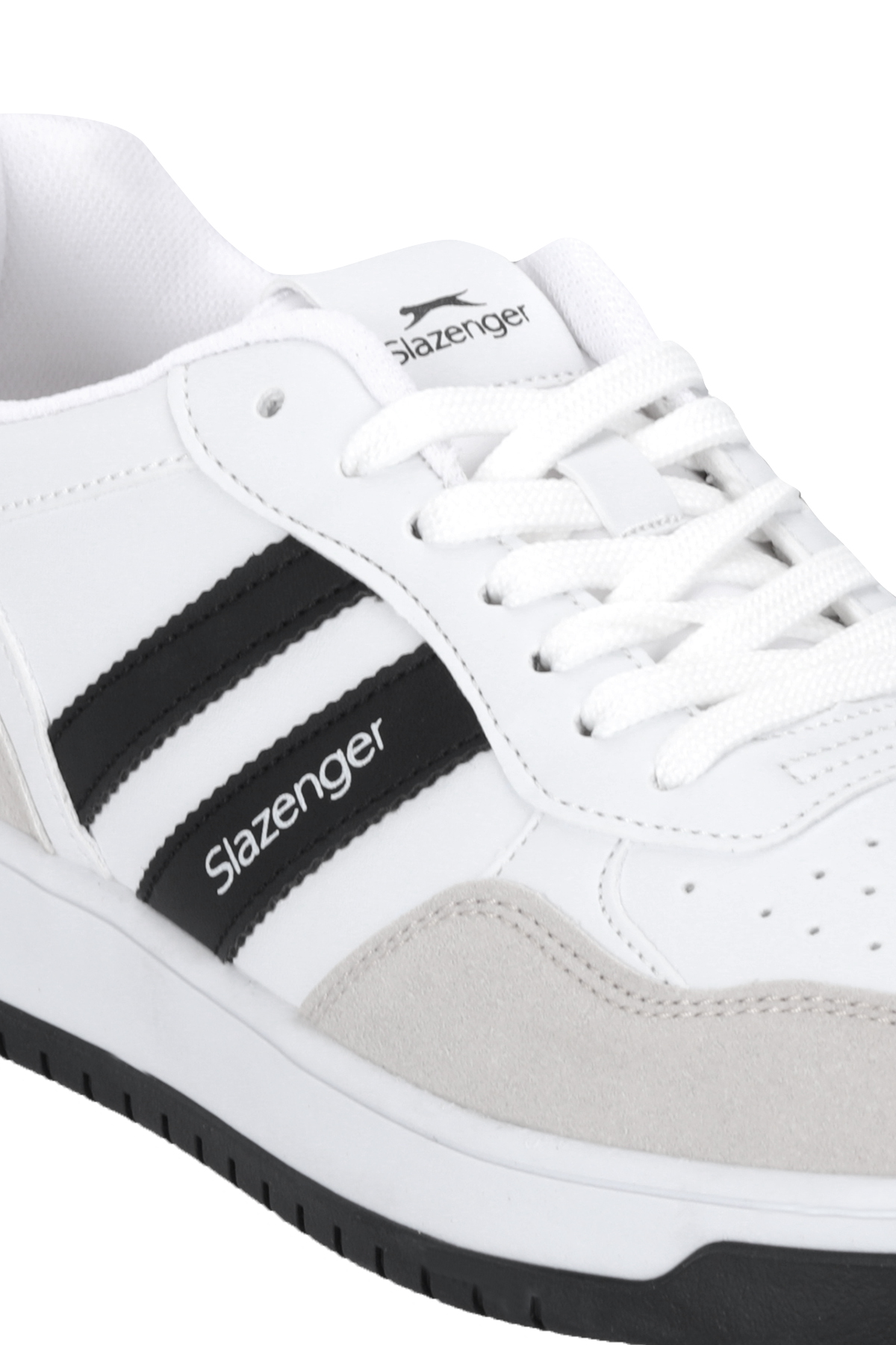 SLAZENGER FOX Erkek Beyaz / Siyah Günlük Spor Ayakkabısı görsel 3