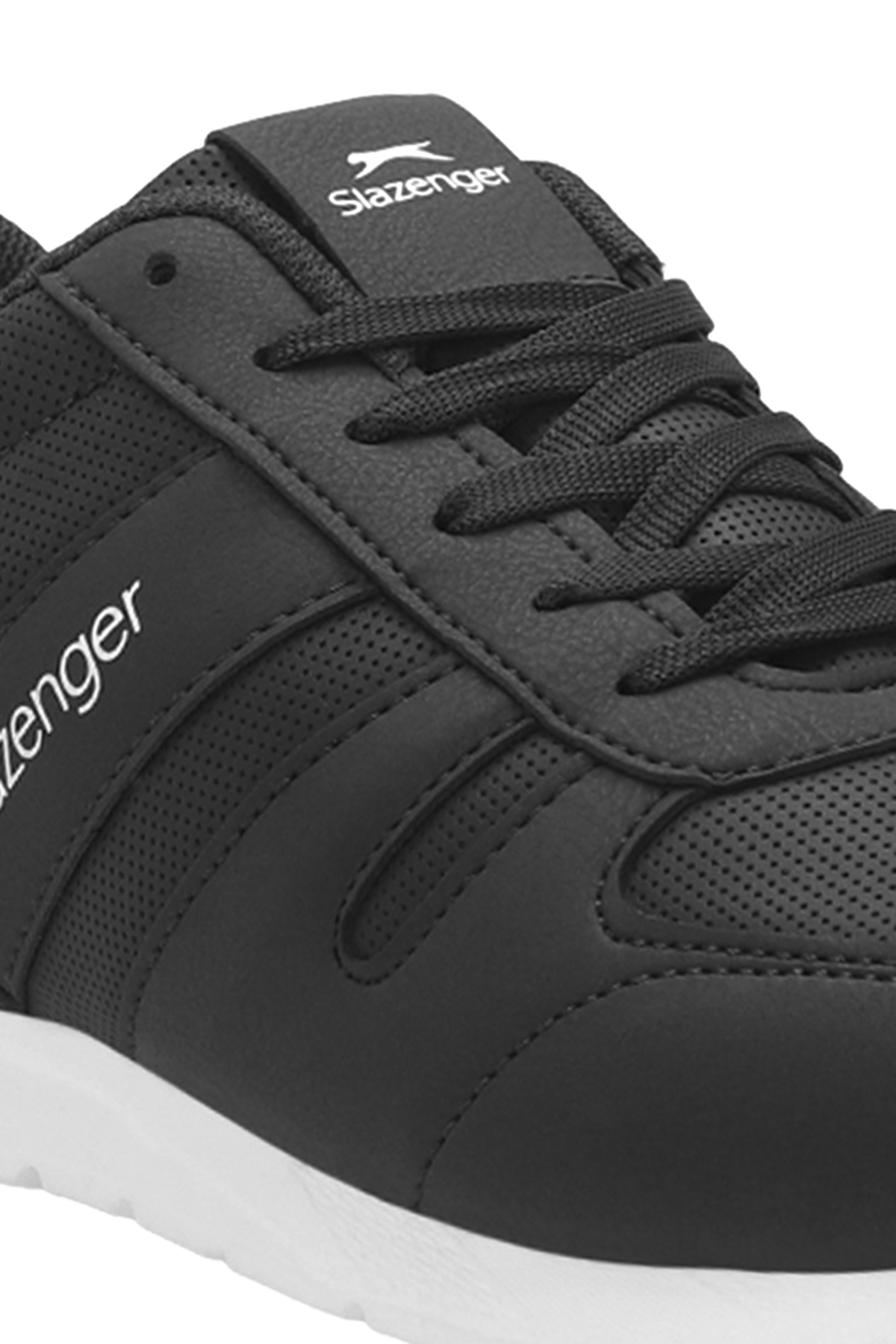 SLAZENGER ELRAEN Kadın Siyah / Beyaz Günlük Spor Ayakkabısı görsel 4