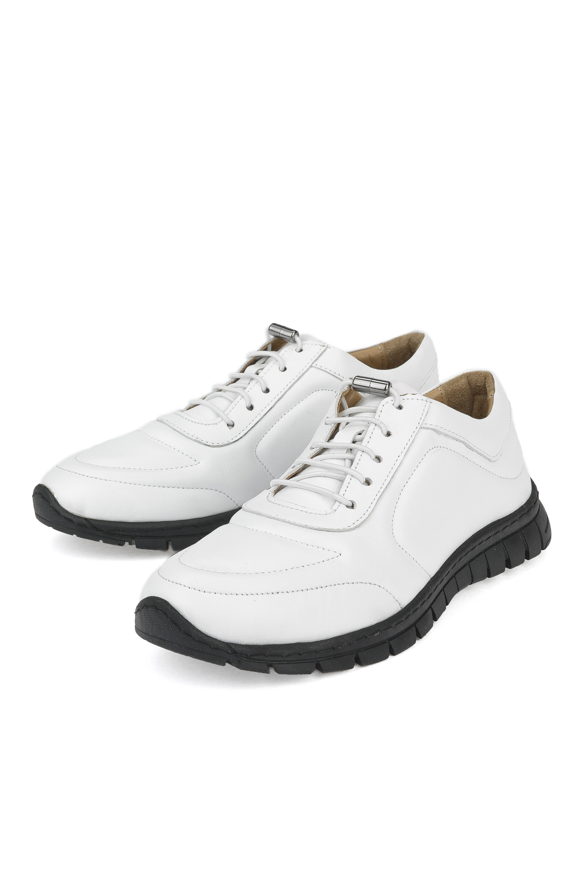 Ziya Ayakkabı Kadın Hakiki Deri Sneaker 143992ZSP200 Beyaz