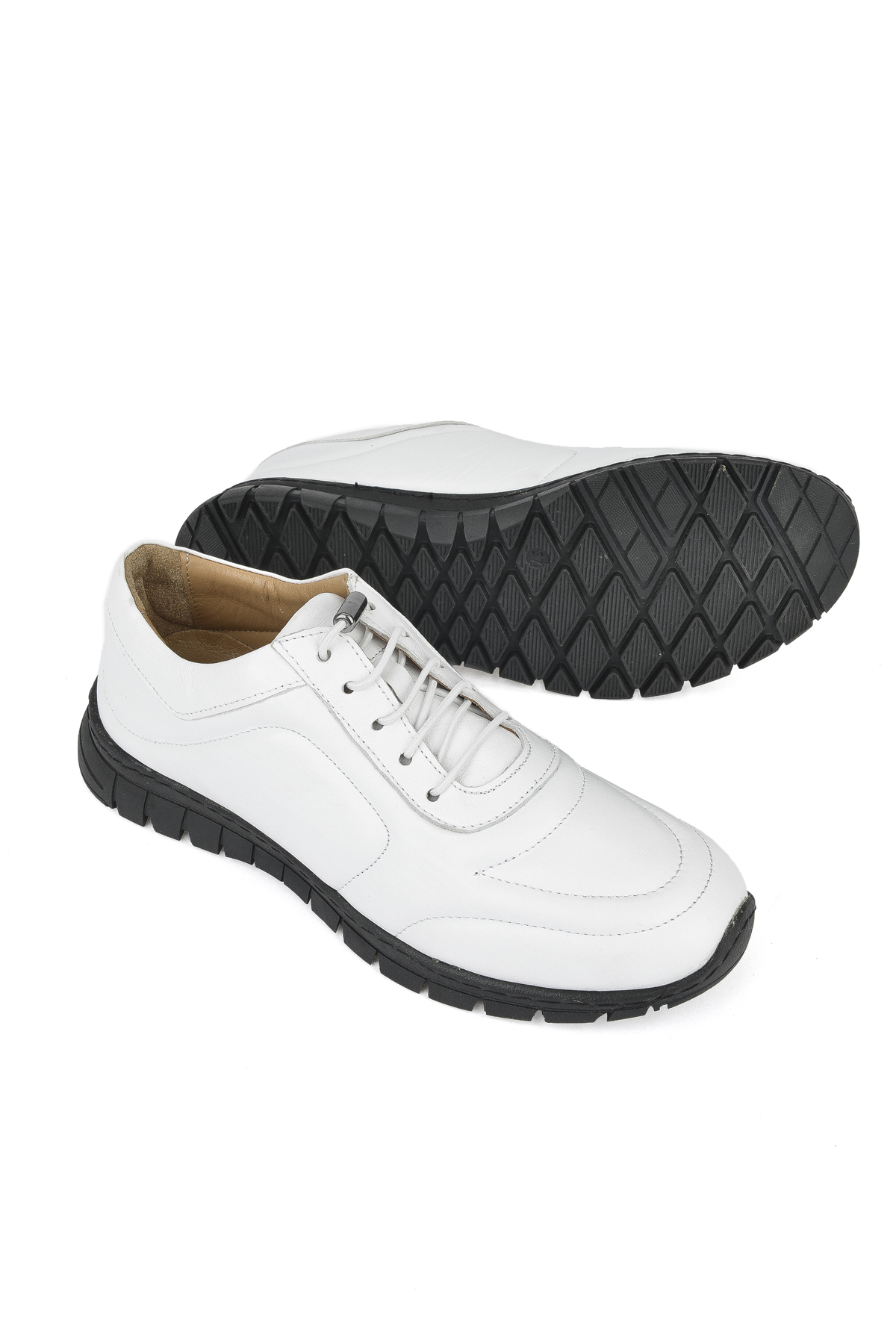 Ziya Ayakkabı Kadın Hakiki Deri Sneaker 143992ZSP200 Beyaz görsel 2