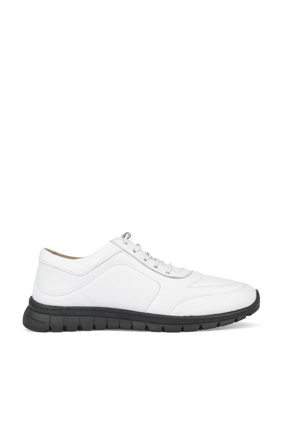 Ziya Ayakkabı Kadın Hakiki Deri Sneaker 143992ZSP200 Beyaz görsel 5