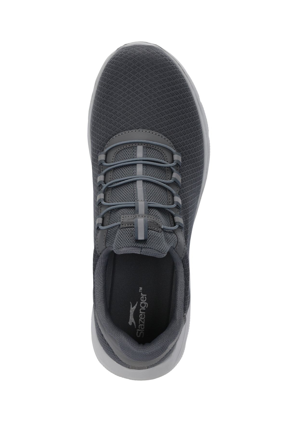 SLAZENGER FOEIGN JMB Erkek Büyük Beden Koyu Gri / Saks Mavi Koşu & Yürüyüş Spor Ayakkabısı görsel 5