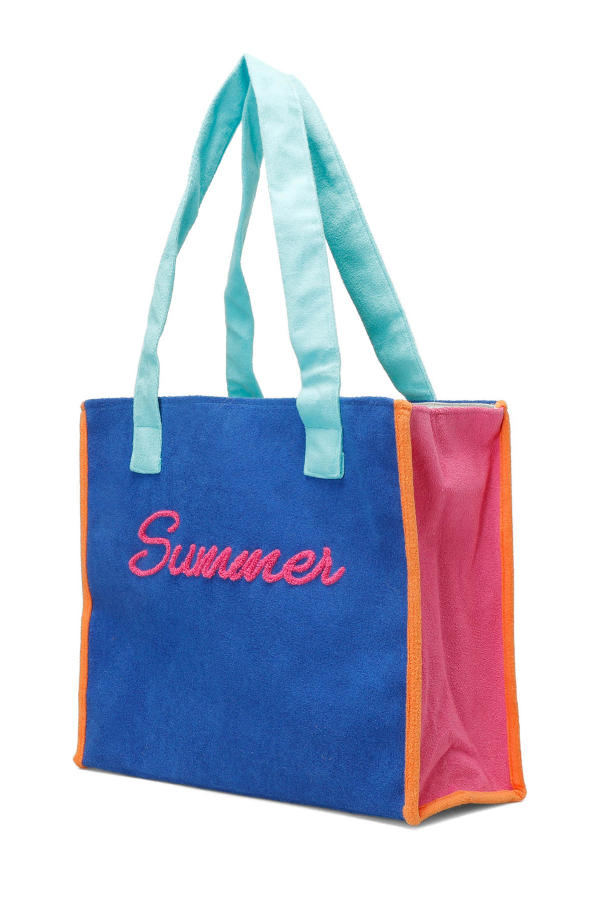 Butigo HAVLU SUMMER PLJ 5FX Saks Kadın Plaj Çantası görsel 2