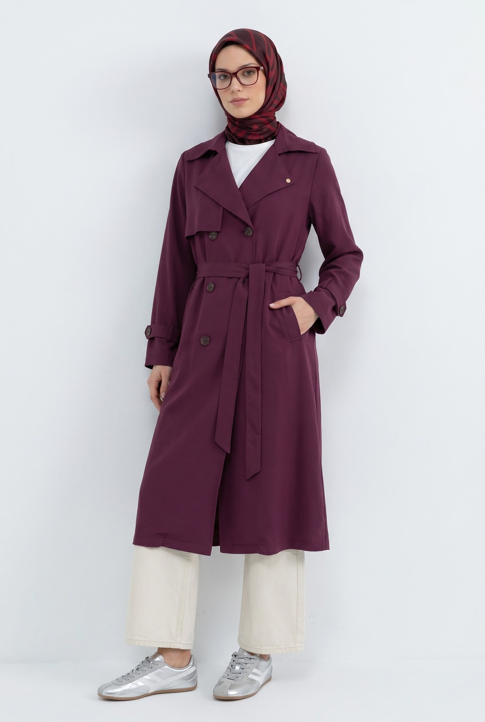 ARMİNE Trend Kap 26Ytd714 Bordo