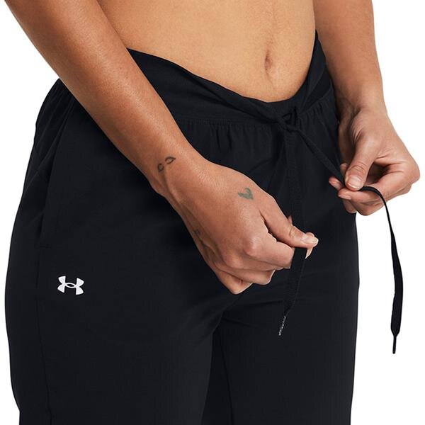 Under Armour Rival Hi Rise Woven Kadın Siyah Eşofman Altı görsel 4