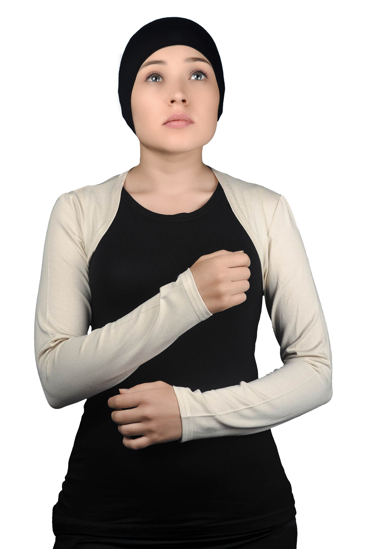 Altobeh Uzun Kollu Tesettür Bolero görsel 2