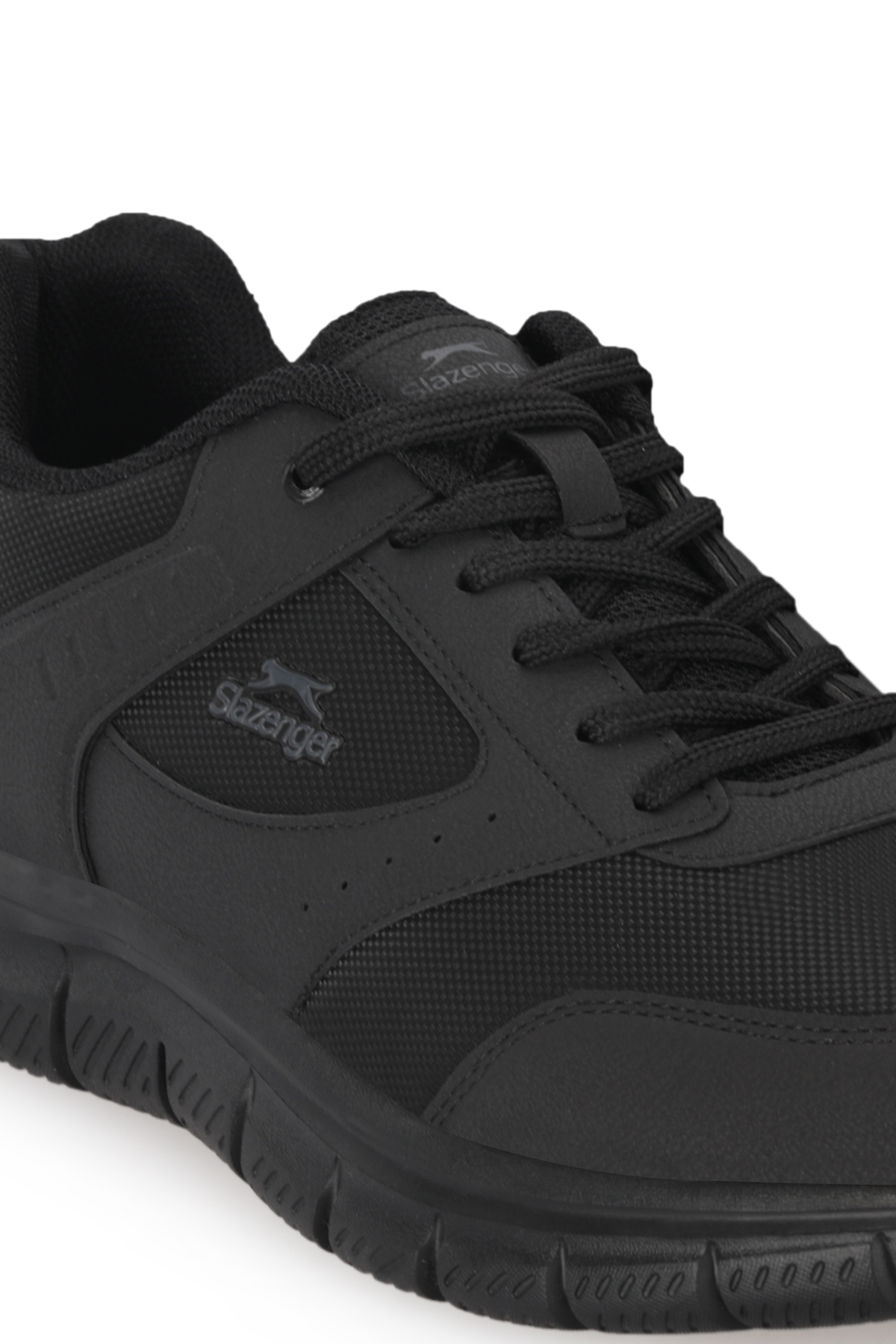 SLAZENGER GENFIT Erkek Büyük Beden Siyah / Siyah Koşu & Yürüyüş Spor Ayakkabısı görsel 4