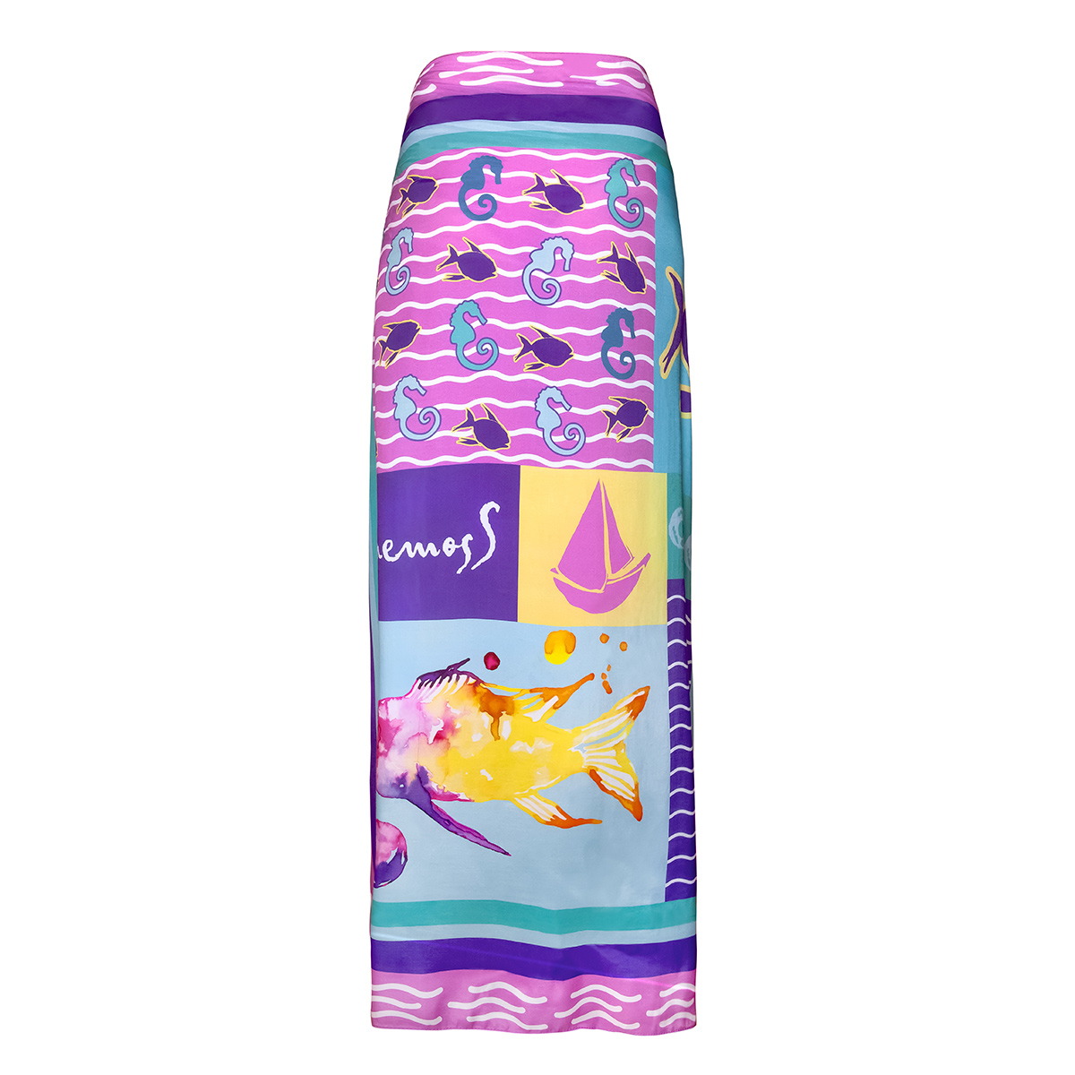Anemoss Harmoni Viskon Pareo Pembe 120*140 cm görsel 2