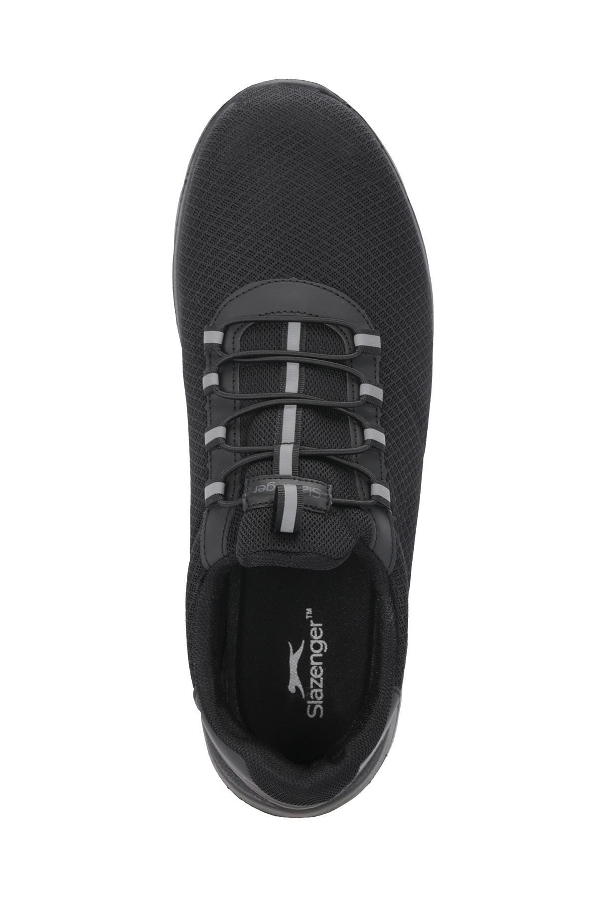 SLAZENGER FOEIGN JMB Erkek Büyük Beden Siyah / Siyah Koşu & Yürüyüş Spor Ayakkabısı görsel 5