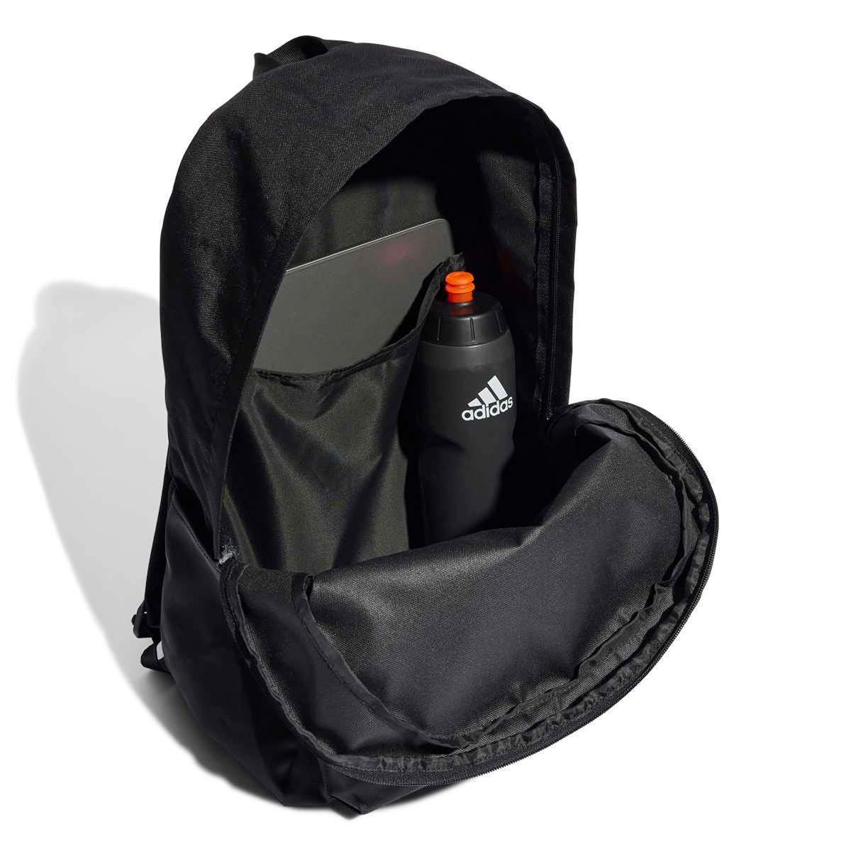 Adidas Classic 3 Bar Logo Siyah Sırt Çantası görsel 3