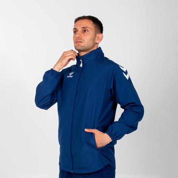 Hummel Line Erkek Lacivert Dik Yaka Fermuarlı Sweatshirt görsel 4