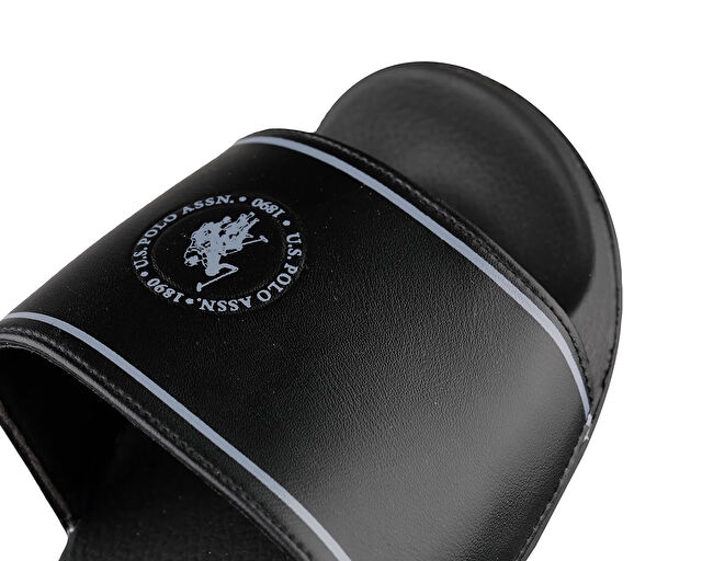U.S. POLO ASSN. U.S.Polo Assn. Dream 1Fx Siyah Erkek Terliği AS00653539 Siyah görsel 6