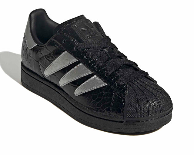 Adidas Superstar ii W Unisex Günlük Ayakkabı HQ9303 Siyah görsel 3