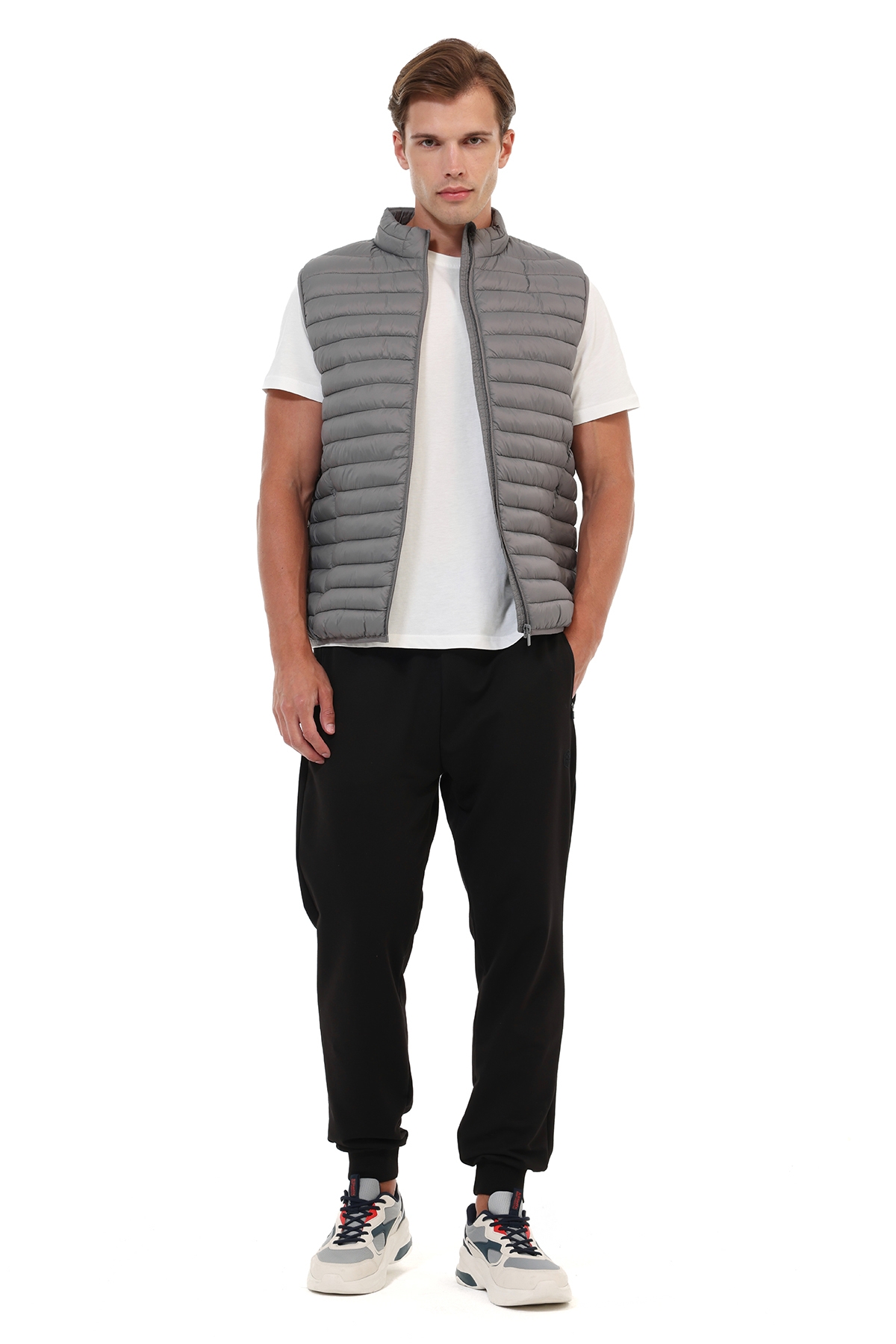 Kinetix Yelek Erkek GRI ML 4KONA VEST görsel 3