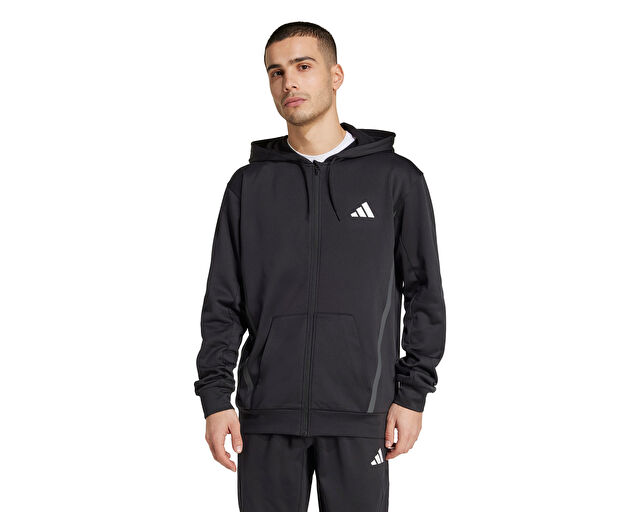 Adidas Gg Fz Hd Erkek Antrenman Ceketi JM1033 Siyah