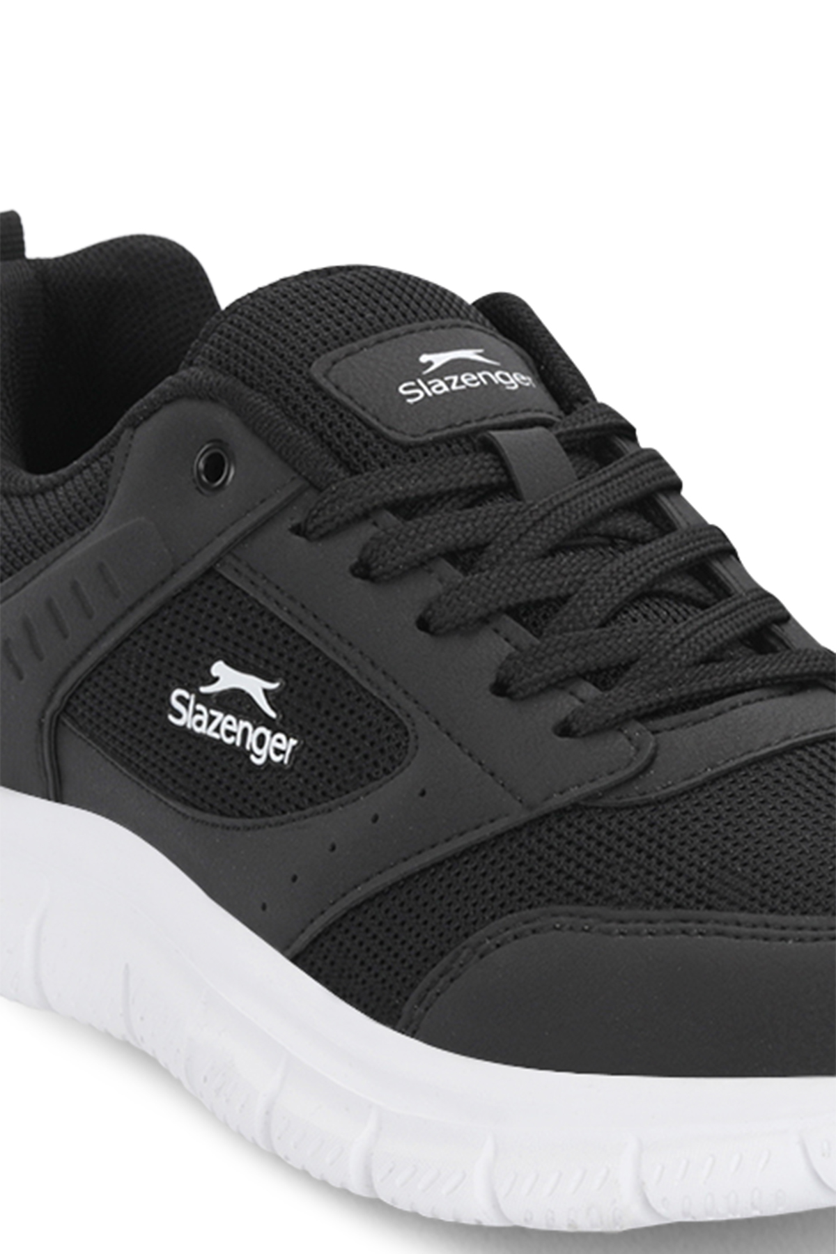SLAZENGER GLEN I Erkek Siyah / Beyaz Koşu & Yürüyüş Spor Ayakkabısı görsel 4