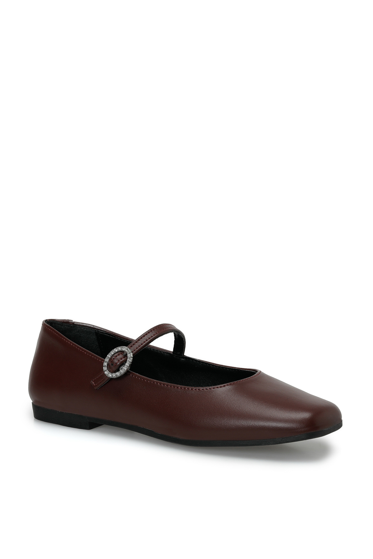 Butigo 24K-128 Bordo Kadın Babet görsel 2