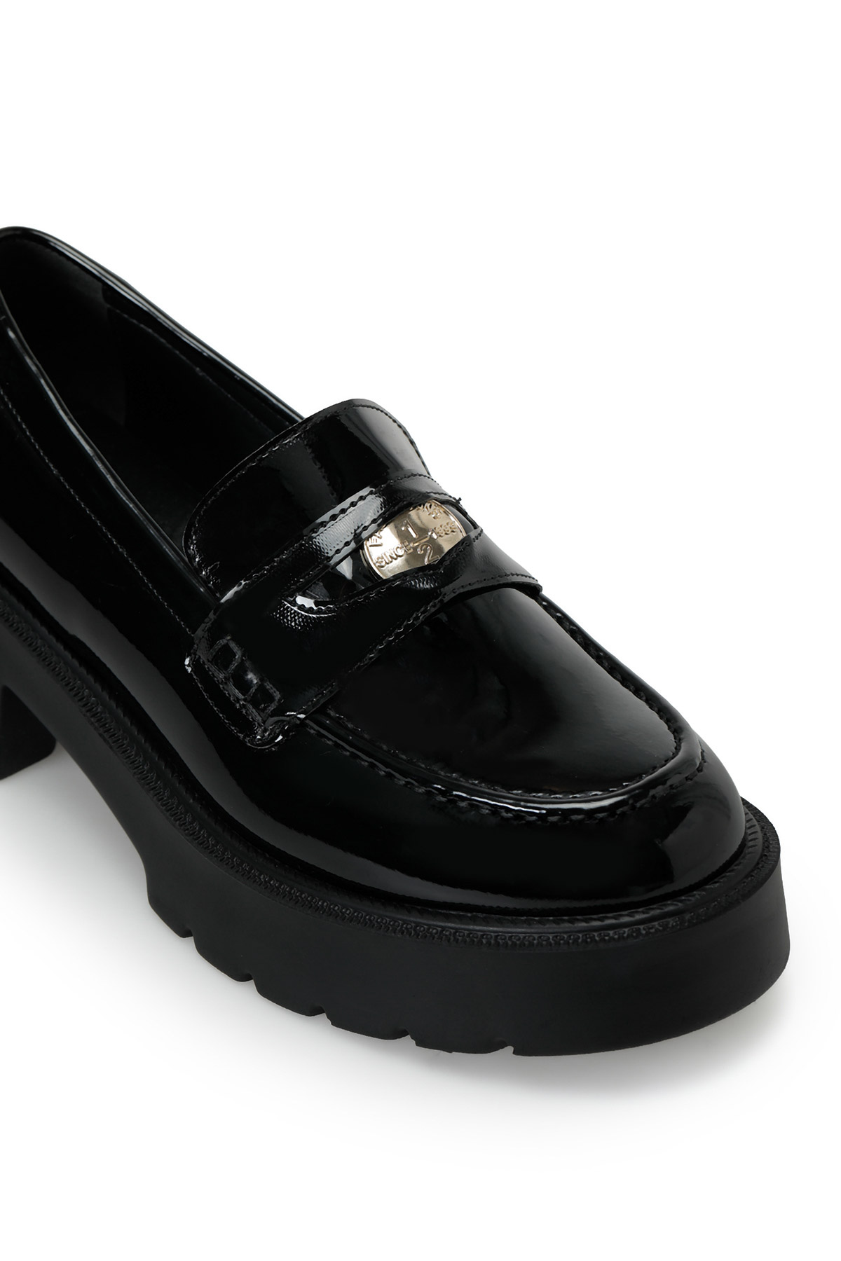 Butigo 26K-117 Siyah Kadın Loafer görsel 7