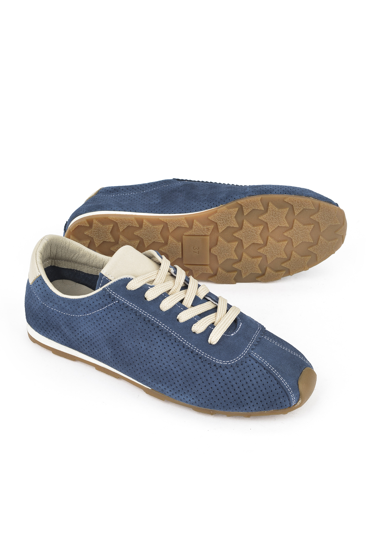 Ziya Ayakkabı Kadın Hakiki Deri Sneaker 1511035Z63001 Lacivert görsel 4