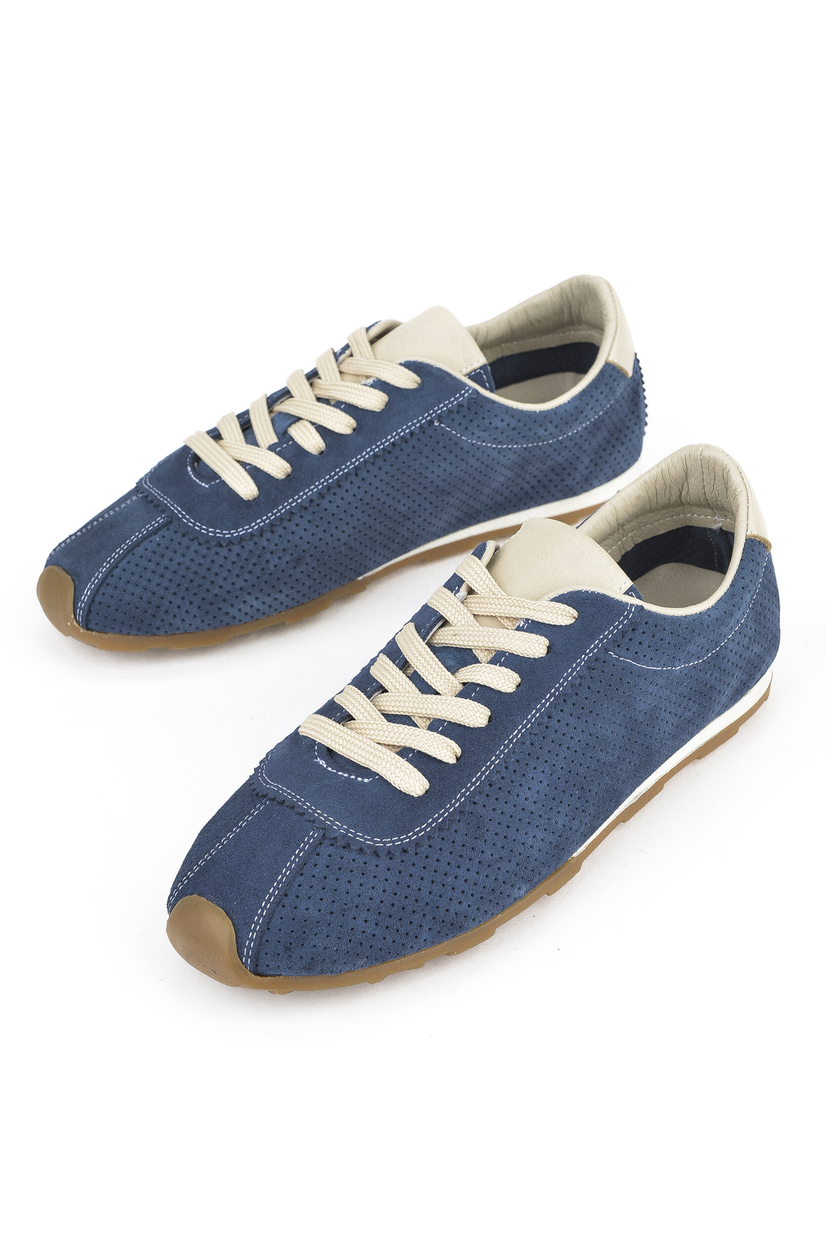 Ziya Ayakkabı Kadın Hakiki Deri Sneaker 1511035Z63001 Lacivert görsel 5